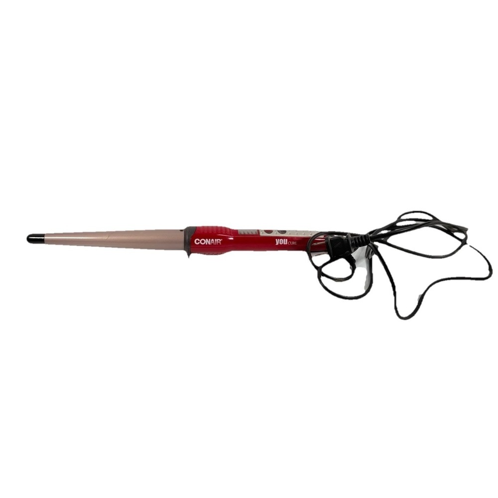 Conair You Curl‎ Tourmaline Ceramic 1" to 1/2" Curling Iron Model CD117B